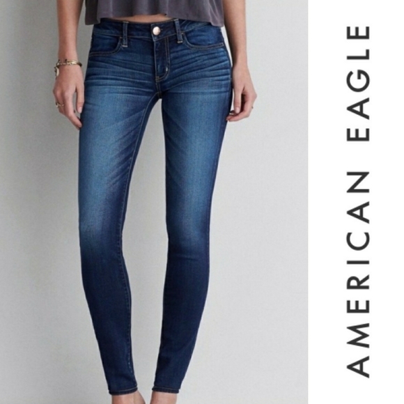 Indigo Wash Skinny Jeans 